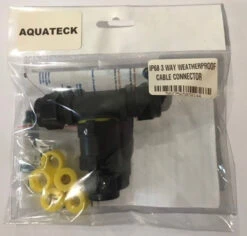 Lotus Aquateck IP68 Weatherproof 3 Way Cable Connector