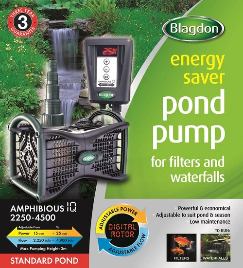 Blagdon Amphibious IQ Pump 2250 To 4500 Standard Pond 4 Blagdon Amphibious IQ Pump 2250 To 4500 Standard Pond - Image 2