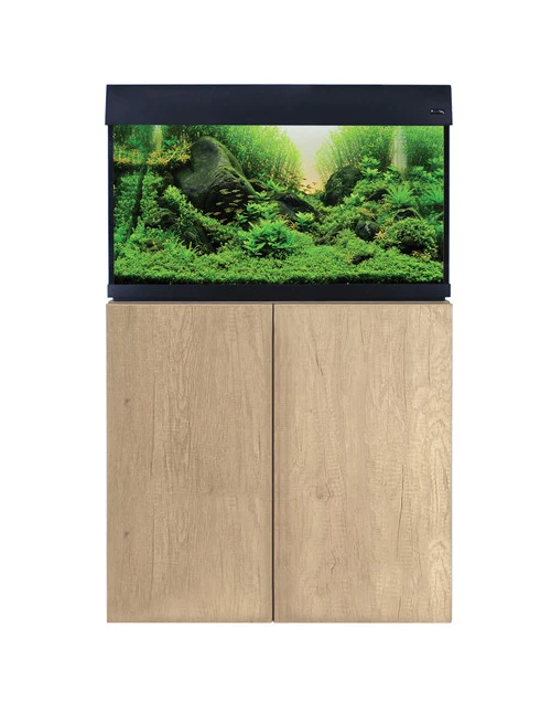 Aqua One AquaVogue 135 Litre Aquarium And Cabinet Oak 3 Aqua One AquaVogue 135 Litre Aquarium And Cabinet Oak