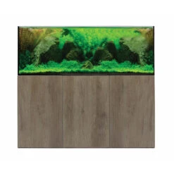 Aqua One Aquasys 395 With Grey Nebraska Oak Cabinet