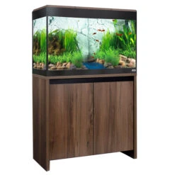 Fluval Roma 125 Walnut Aquarium & Cabinet