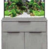 Aqua One Oakstyle 110 Industrial Concrete Edition Aquarium And Cabinet