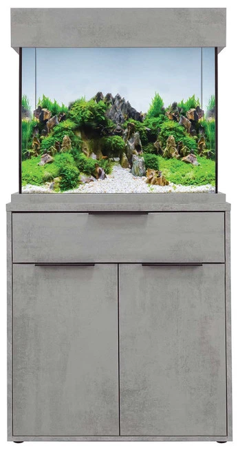 Aqua One Oakstyle 110 Industrial Concrete Edition Aquarium And Cabinet 3 Aqua One Oakstyle 110 Industrial Concrete Edition Aquarium And Cabinet