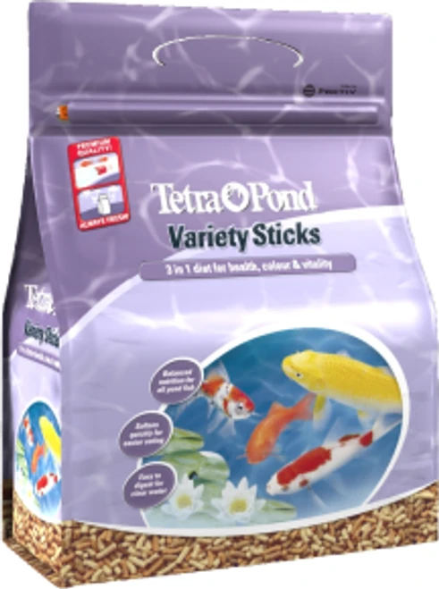 Tetra Pond Variety Sticks 4 Litres 3 Tetra Pond Variety Sticks 4 Litres