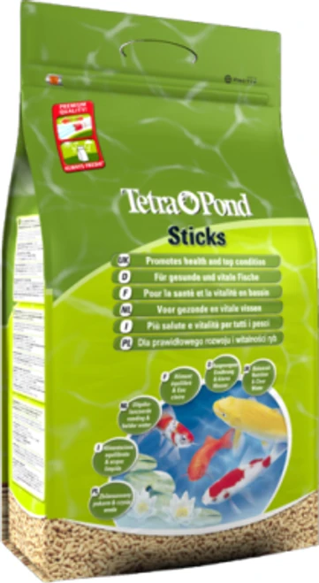 Tetra Pond Floating Food Sticks 15 Litre 3 Tetra Pond Floating Food Sticks 15 Litre