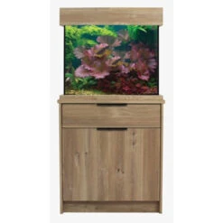 New Products 14 Aqua One Oak Style Nash Oak 110 Aquarium & Cabinet