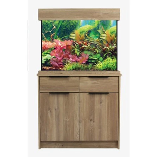 Aqua One Oakstyle Aquarium And Cabinet 145 Litres Nash Oak 3 Aqua One Oakstyle Aquarium And Cabinet 145 Litres Nash Oak