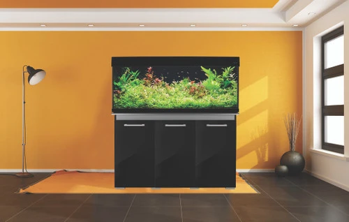 Aqua One AquaVogue 245 Litre Aquarium And Cabinet Black Gloss 4 Aqua One AquaVogue 245 Litre Aquarium And Cabinet Black Gloss - Image 2