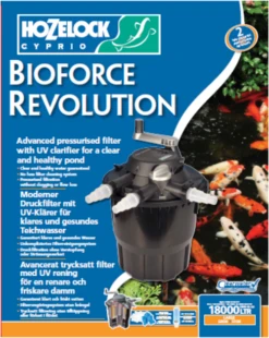 Hozelock Bioforce Revolution 9000 Pond Filter Kit With Aquaforce Pond Pump 11 Hozelock Bioforce Revolution 9000 Pond Filter Kit With Aquaforce Pond Pump -Serene Waters bio rev 2 29082 55127.1490965731