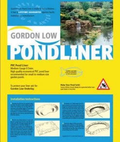 Gordon Low PVC Pond Liner 6 X 7m -Serene Waters buy pond liner 19652 34263.1645019496