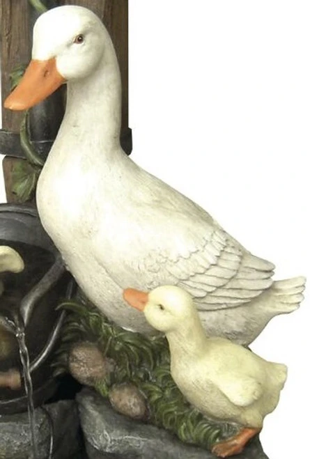 Aqua Creations Duck Family At Tap 4 Aqua Creations Duck Family At Tap - Image 2