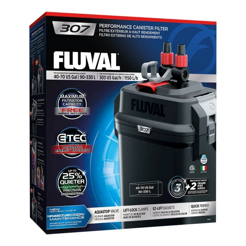 Fluval 307 Performance External Aquarium Canister Filter 3 Fluval 307 Performance External Aquarium Canister Filter