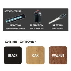 Fluval Roma 240 Walnut Aquarium & Cabinet -Serene Waters fluval aquarium walnut roma 240 95437.1695288097