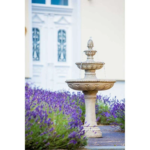 Heissner Ravenna 3 Tiered Antique Fountain 4 Heissner Ravenna 3 Tiered Antique Fountain - Image 2