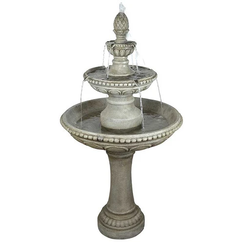 Heissner Ravenna 3 Tiered Antique Fountain 3 Heissner Ravenna 3 Tiered Antique Fountain
