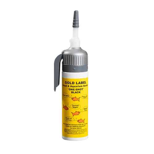 Huttons Gold Label Pond & Aquarium Sealer One Shot Black 3 Huttons Gold Label Pond & Aquarium Sealer One Shot Black