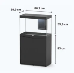Aquatlantis Splendid 80 Black With Cabinet 11 Aquatlantis Splendid 80 Black With Cabinet -Serene Waters spendid 80 dimensions 20960.1638702347