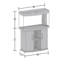 Juwel Vision 180 LED Aquarium And Cabinet Black -Serene Waters vision 180 dimensions 01327.1572009819